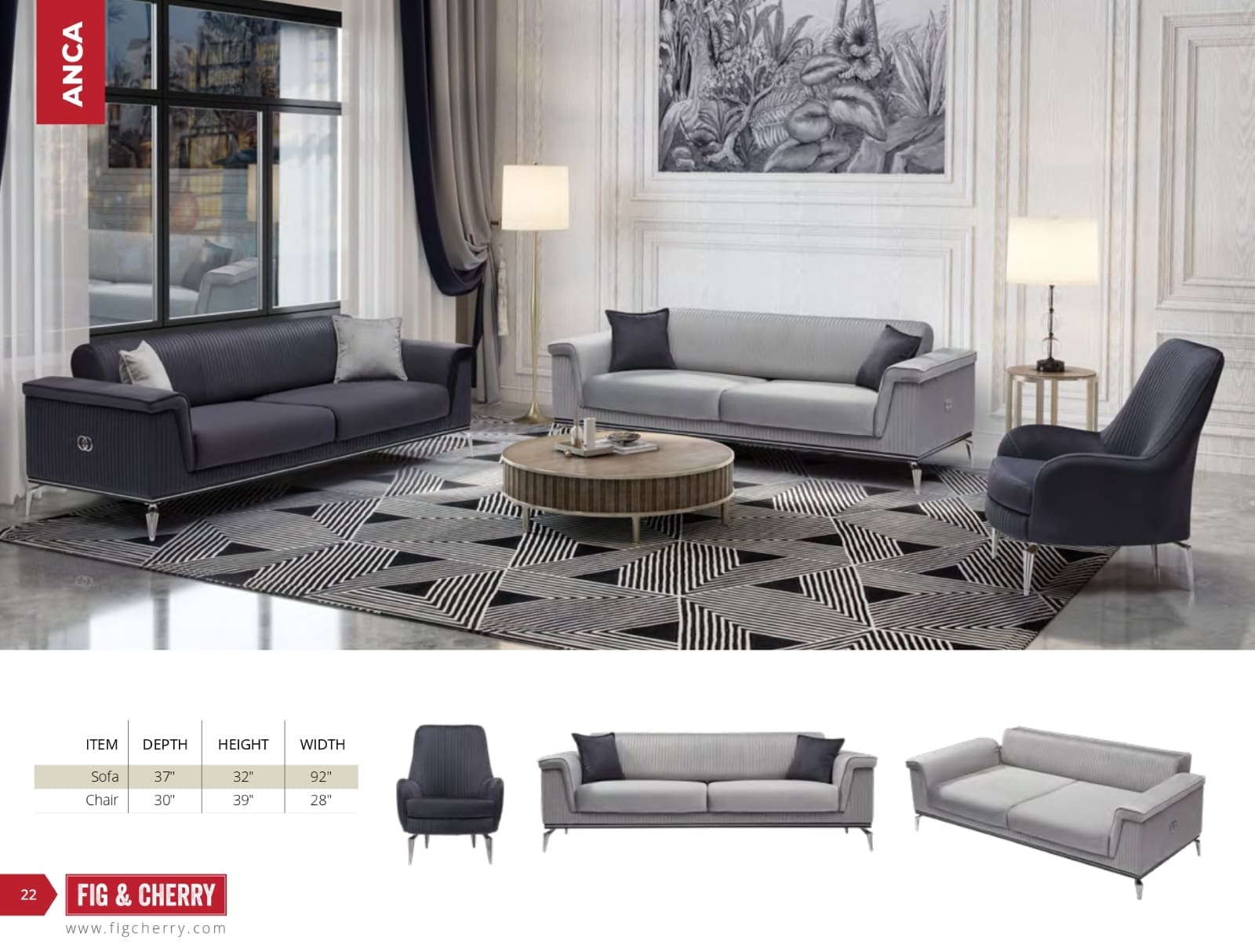 Fig & Cherry Indoor Collection (Sofas and Sectionals) Catalog (22)